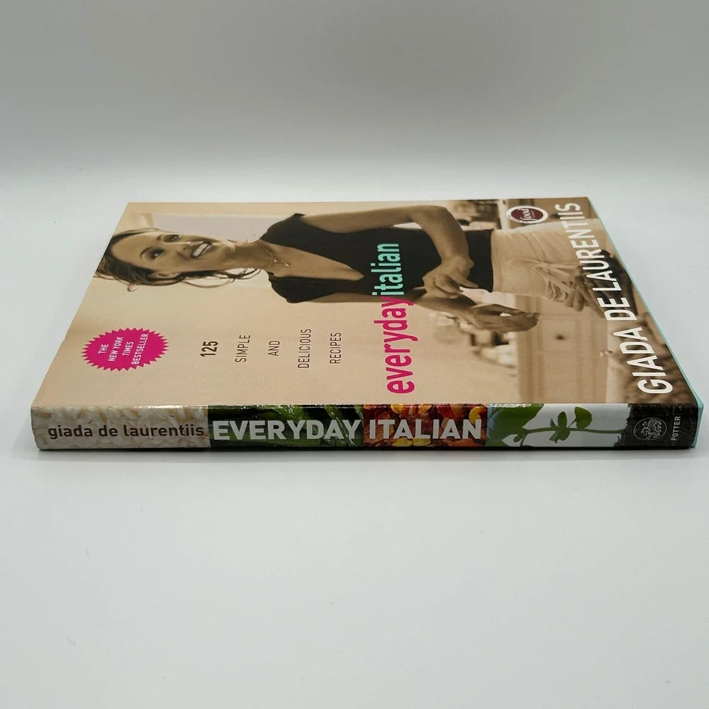 Everyday Italian Giada‎ De Laurentiis 125 Simple Recipes Cookbook Hardcover